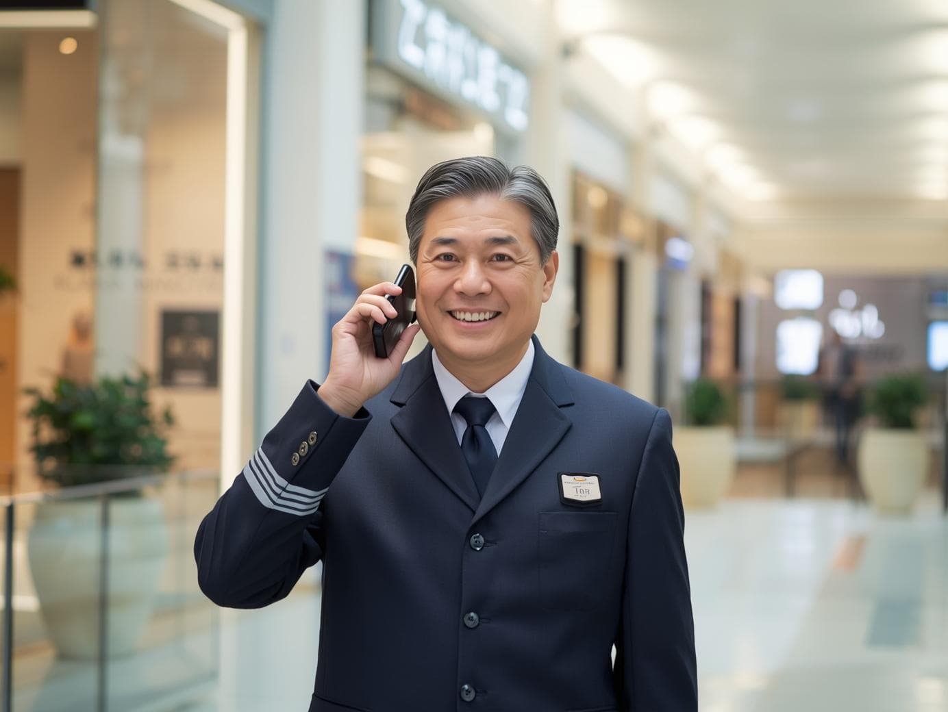 高輪ゲートウェイシティ 地下駐車場の日勤警備スタッフ 2