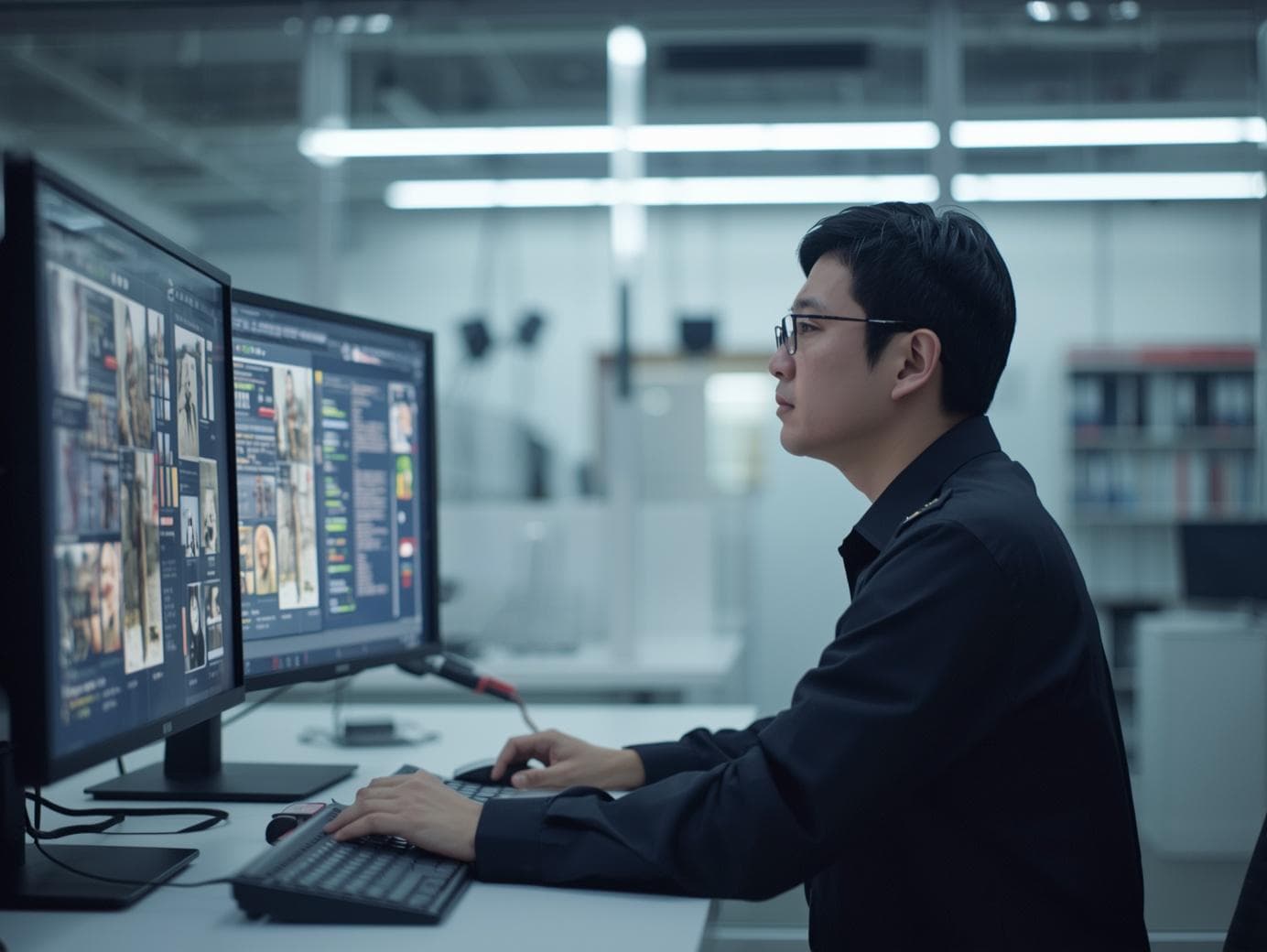 出版社オフィスビルの施設警備 3