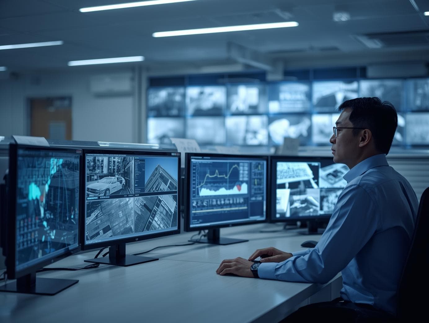 オフィスビルの施設警備 2