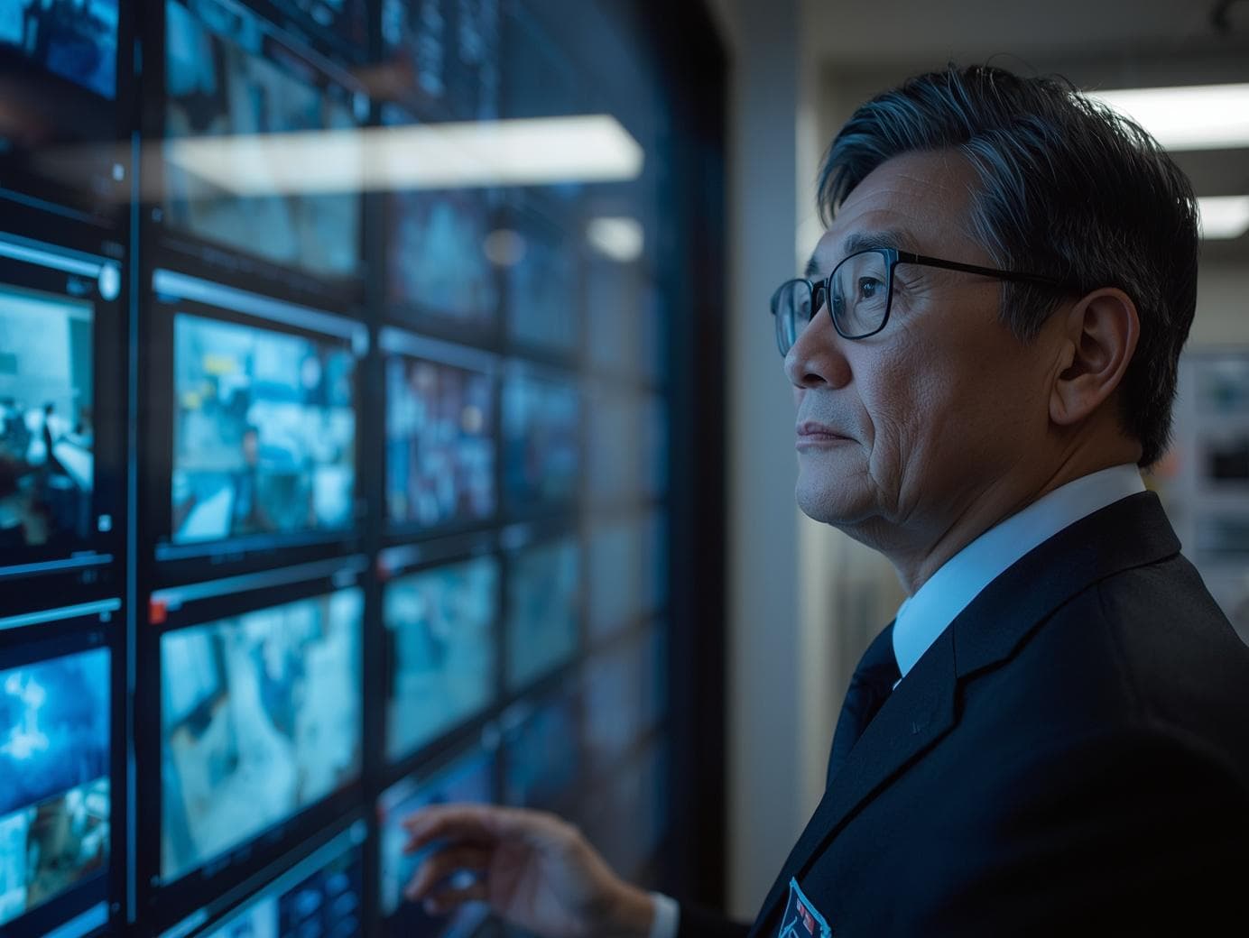 超高層オフィスビルの施設警備 3