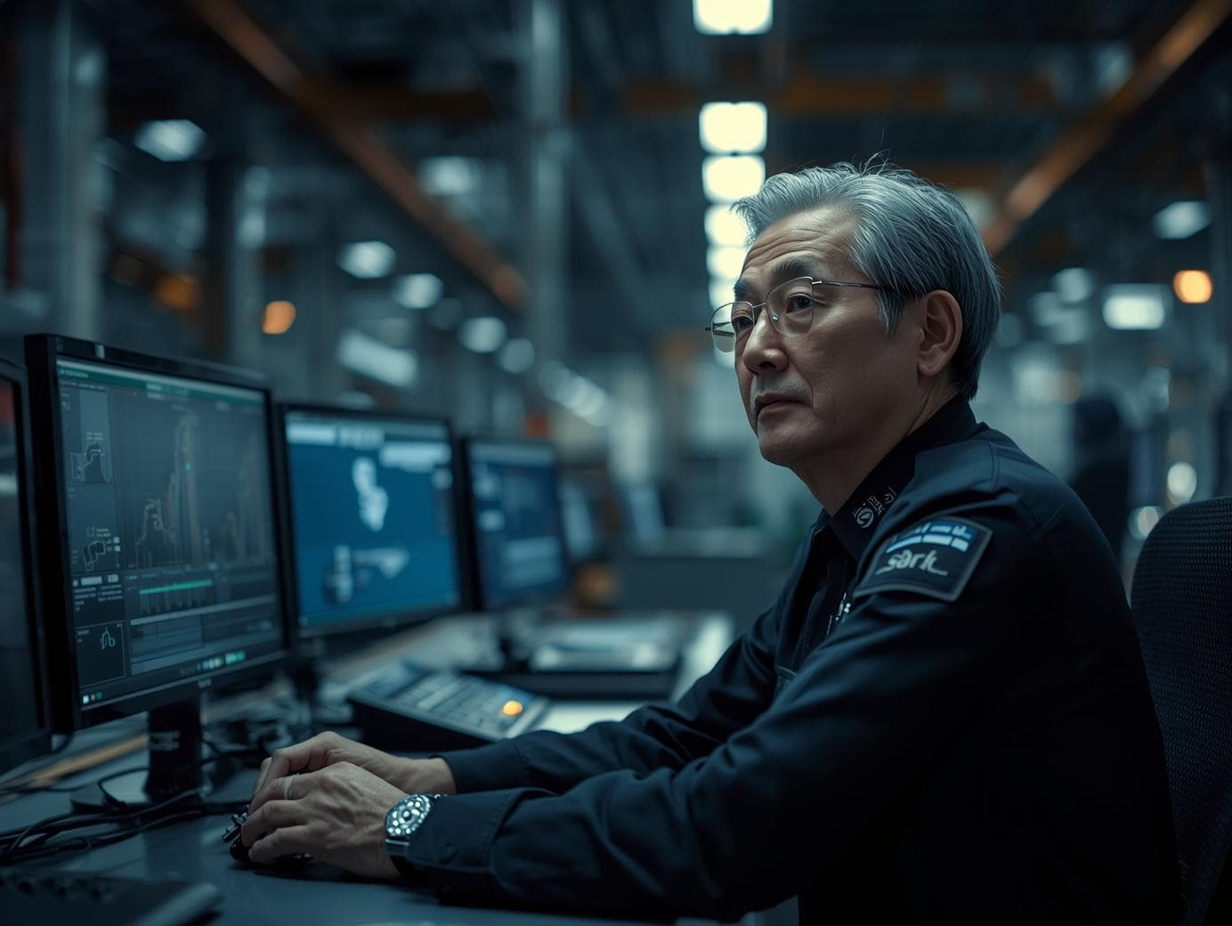 工場の施設警備 2